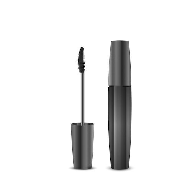 Vettore mascara nero