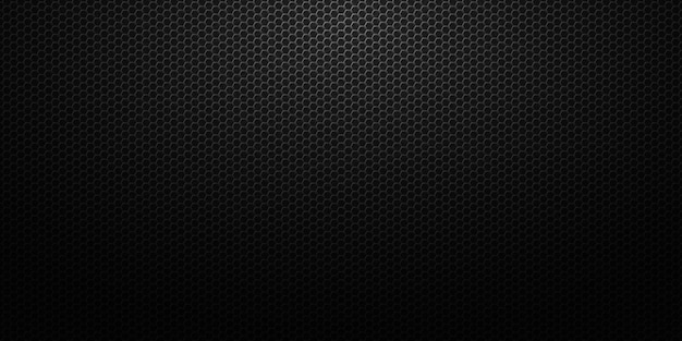 Vector black metal tech background