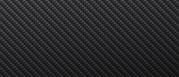 Black metalic carbon fiber texture