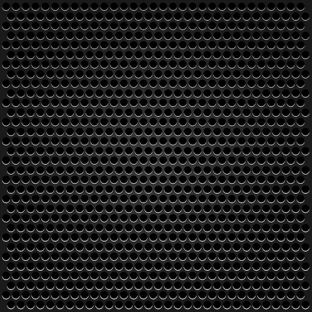 Vector black metallic background