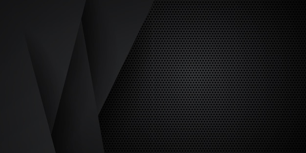 Vector black neutral carbon abstract background modern minimalist