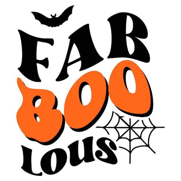 A black and orange poster that says fab boos louis.