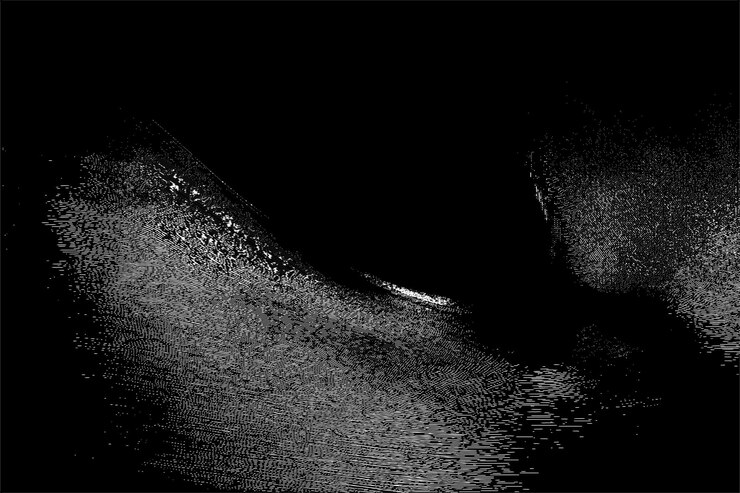 Vector black overlay monochrome grunge texture on white background vector image background texture