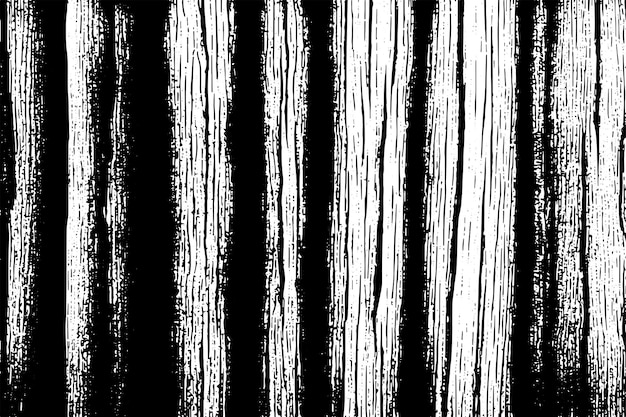 Vector black overlay texture of wood on white background vector illustration texture for background