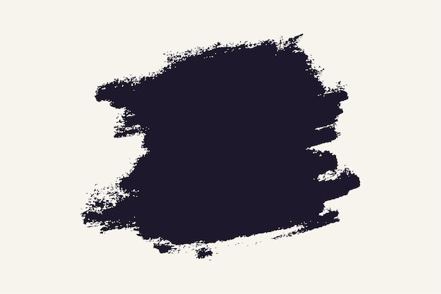 Premium Vector | Black paint brush stroke background design