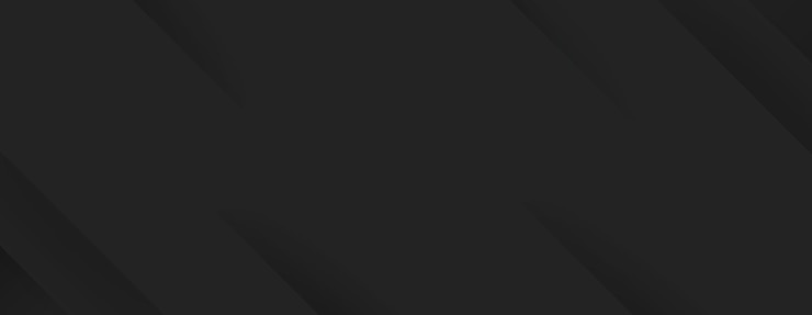 Vector black paper layer background abstract with solid black paper cut layers