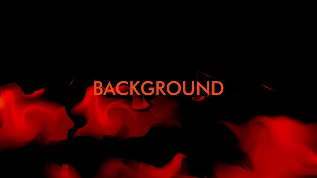 Vector black and red gradient full color background