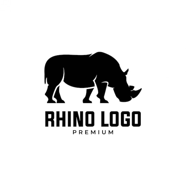 black rhino premium logo 