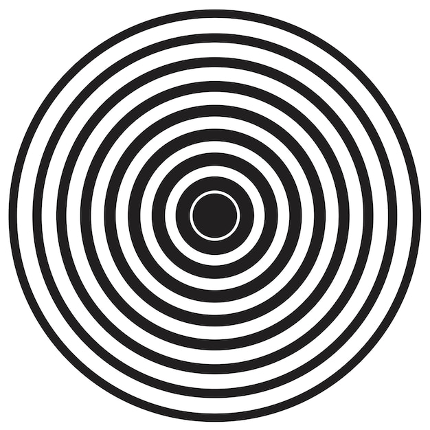 Черный круглый полутоновый элемент на белом фоне.
