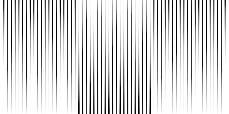Vector black sharp straight lines endless repeat stripes geometric texture pattern background