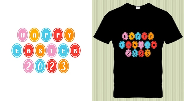 A black shirt that says happy easter 2020 on it