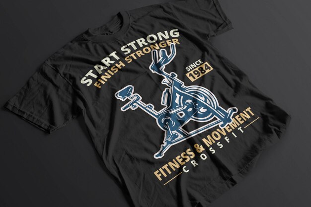 Vector a black shirt with the words star strong strength