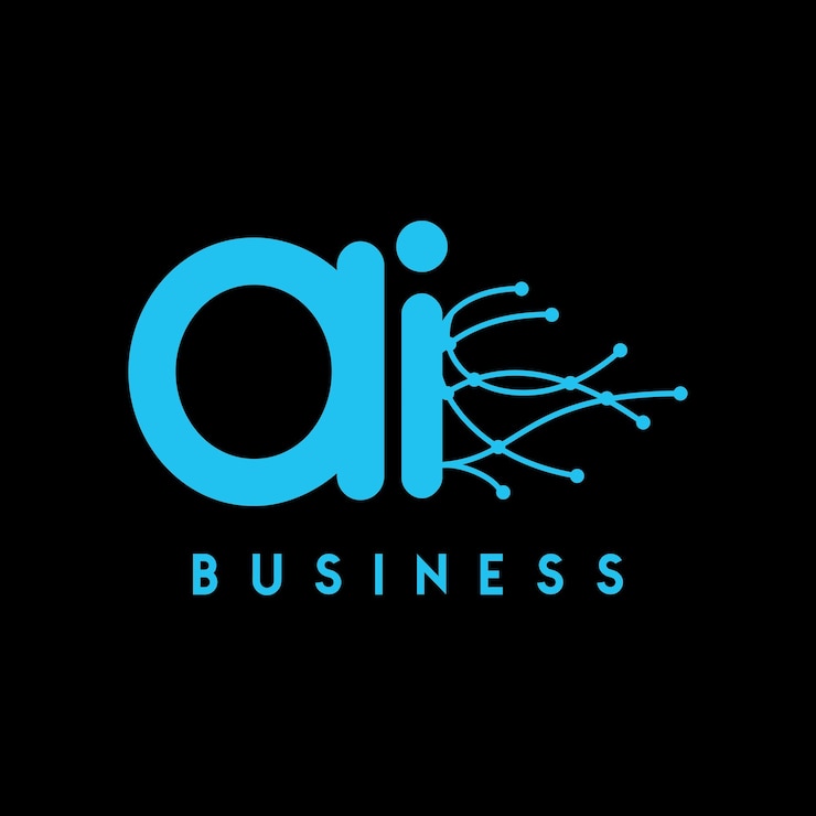 Vector a black sign that says an business on it