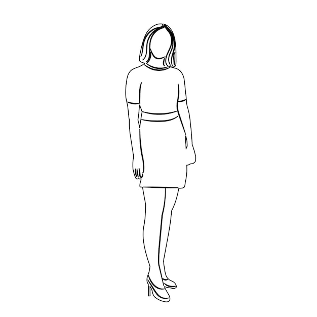 별이 있는 검은 실루 크리스마스 트리