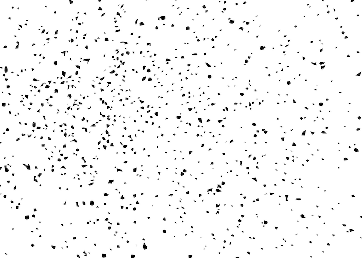 Vector black spots seamless pattern background