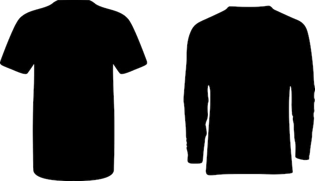 Vector black t shirt design