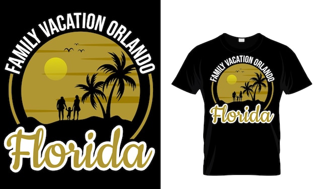 A black t - shirt that says florida on it