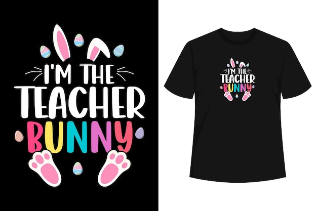 Vector a black t shirt with the name of the teacher on it