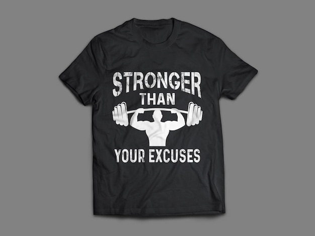 Vector a black t shirt with the words strong than your expeds