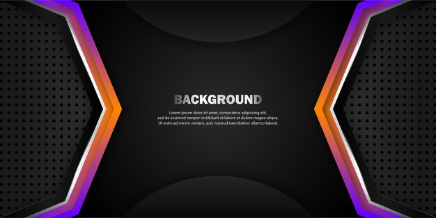 Black technology abstract background