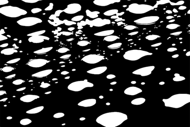 Vector black texture vector of bubbles