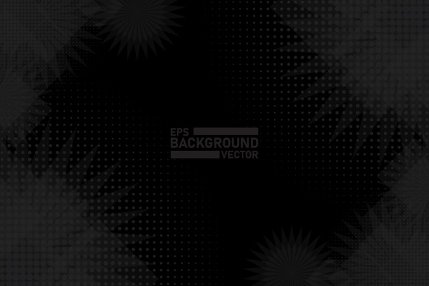 Black vector background illustratie ontwerp