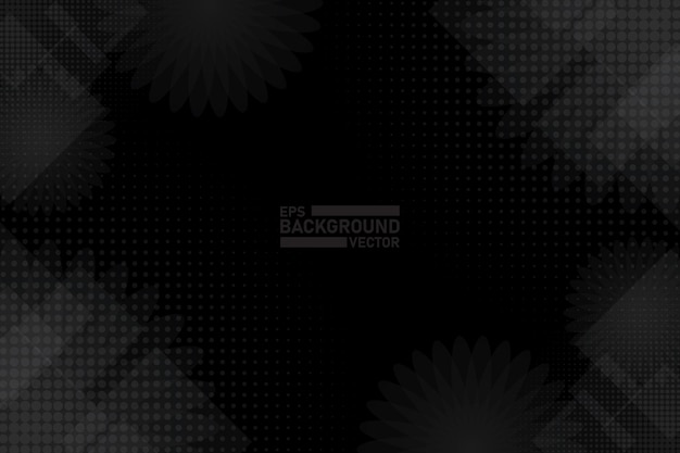 Black vector background illustration design