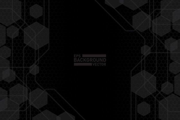 Vector black vector background illustration design