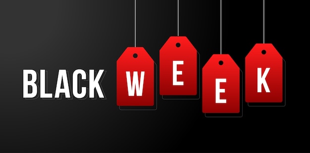 black week illustration