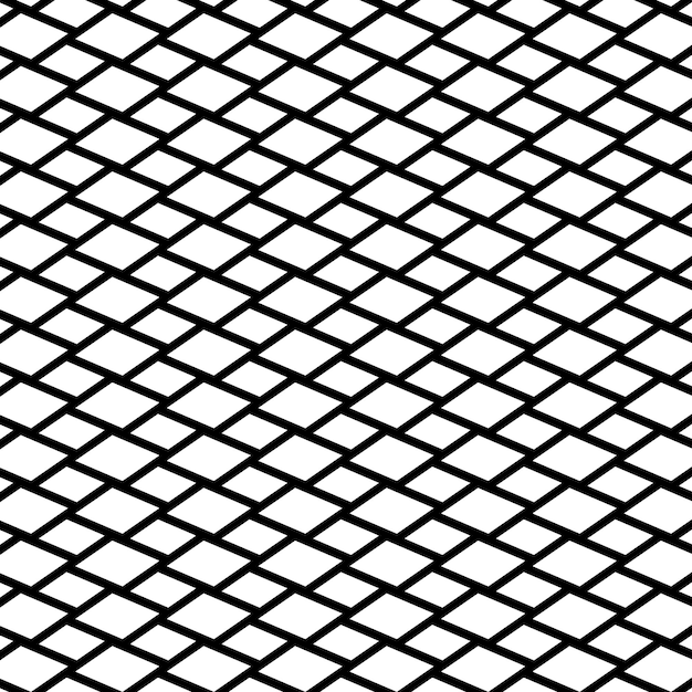 Black and white 3D tiles pattern Tiles pattern background