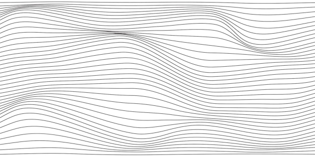 black and white abstract background with lines and lines