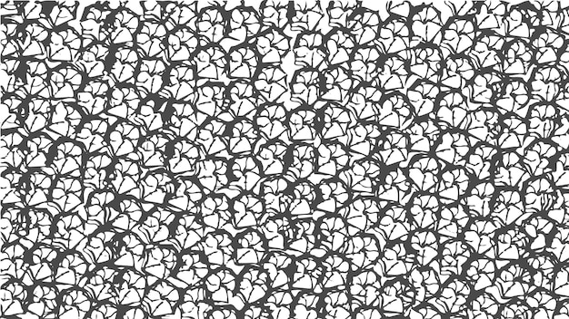 Черно-белая абстрактная паутина Gossamer фон Хэллоуин рисунок паутина фон Вектор