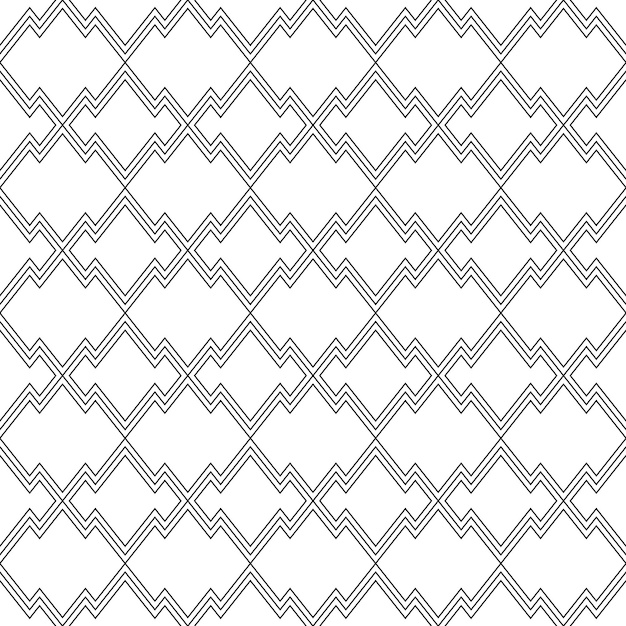 Vector black and white abstract geometric minimalist aesthetic pattern background