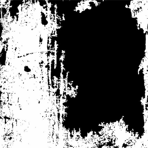 black and white abstract grunge texture background vector