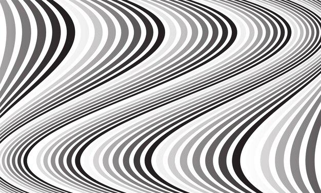 黒と白のストライプの背景の黒と白色の抽象的な画像