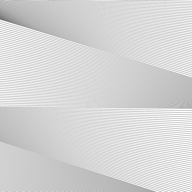 Vector black and white abstract lines background