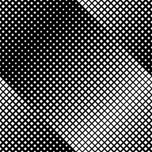 Vector black and white abstract square pattern background design