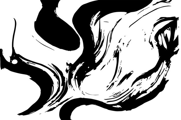 черно-белая абстрактная текстура монохромный абстрактный фон векторная иллюстрация