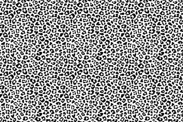 Black and white animal texture Vector illustration