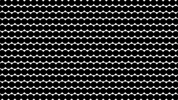 black and white background set of octagons