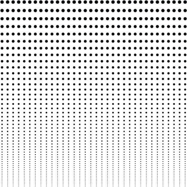 A black and white background with dots and lines.