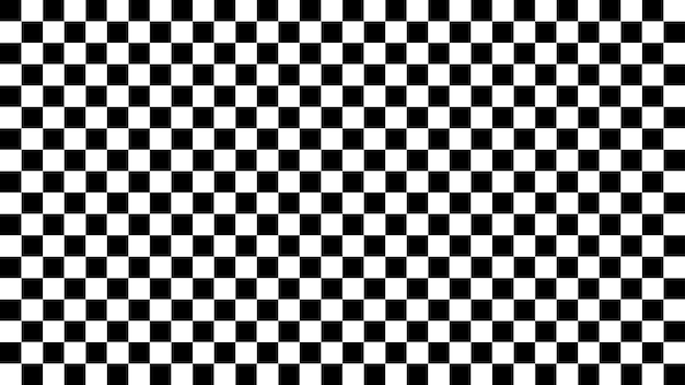 Vector black and white checkered background seamless pattern vector illustration