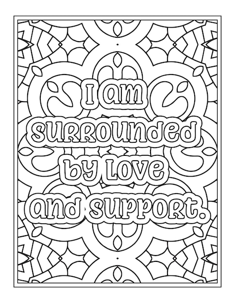 Premium Vector | A black and white coloring page with the words i am