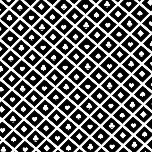 Black and white cross lines pattern