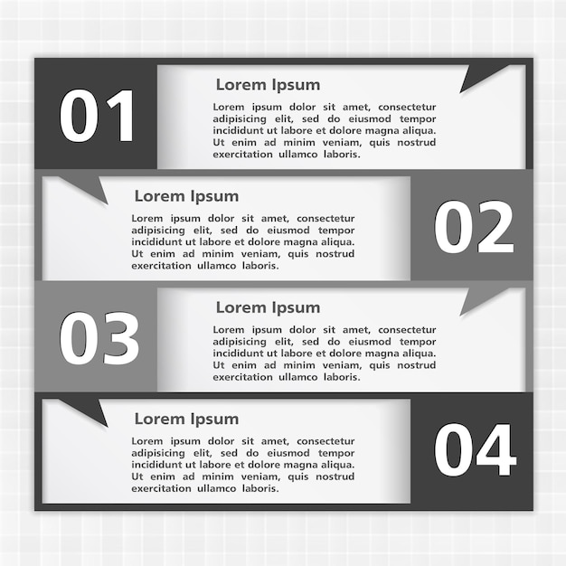 Black White Design Template