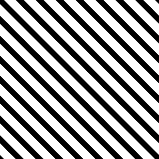 Black and white diagonal stripes vector background