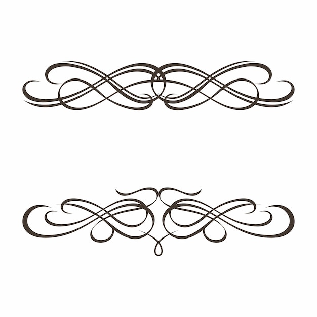a black and white drawing of a design on a white background