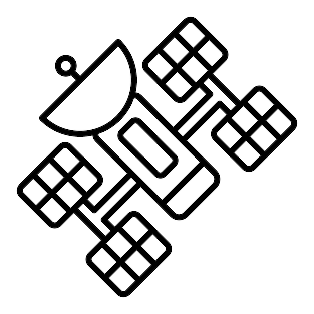 a black and white drawing of a design with a square on it