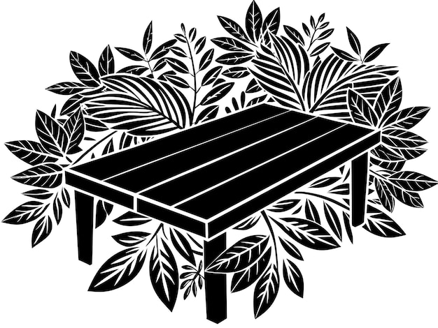Vector a black and white drawing of a wooden box with the word x on it