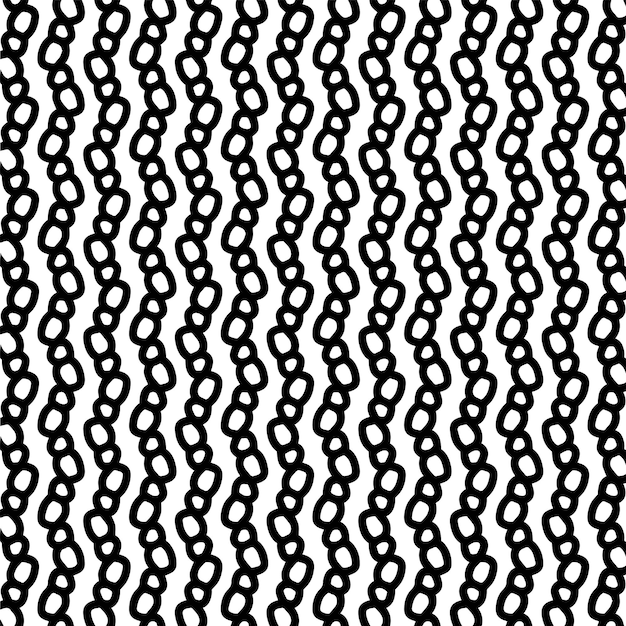 Vector black and white geometric swamless pattern